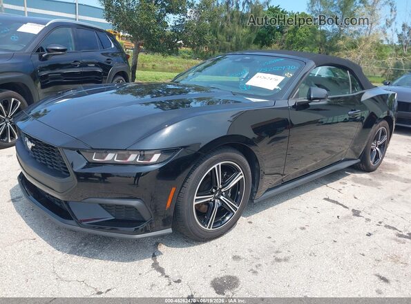 1FAGP8UH4R5129132 2024 FORD MUSTANG Black Vista interior trasera
