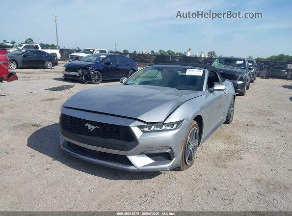 1FAGP8UH7R5113121 2024 FORD MUSTANG Silver Front left