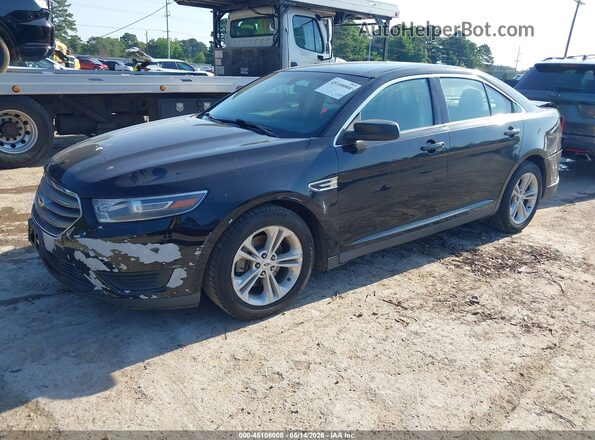 1FAHP2D83GG103530 2016 FORD TAURUS Black Vista tres cuartos delantera izquierda
