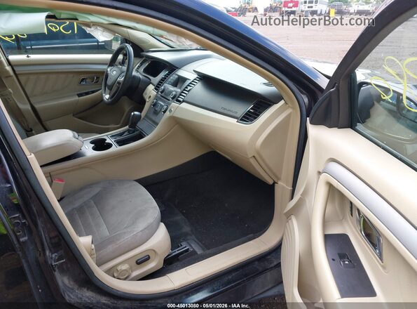 1FAHP2D83GG155109 2016 FORD TAURUS Black Vista interior delantera