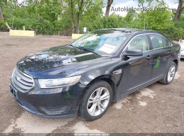 1FAHP2D83GG155109 2016 FORD TAURUS Black Vista tres cuartos delantera izquierda