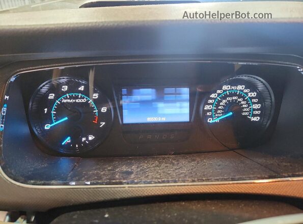 1FAHP2D87GG145358 2016 FORD TAURUS Brown Widok zestawu wskaźników