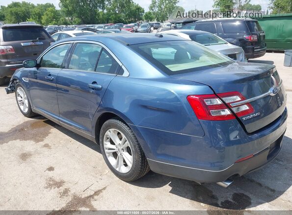1FAHP2D87JG109239 2018 FORD TAURUS Blue Trasero izquierdo