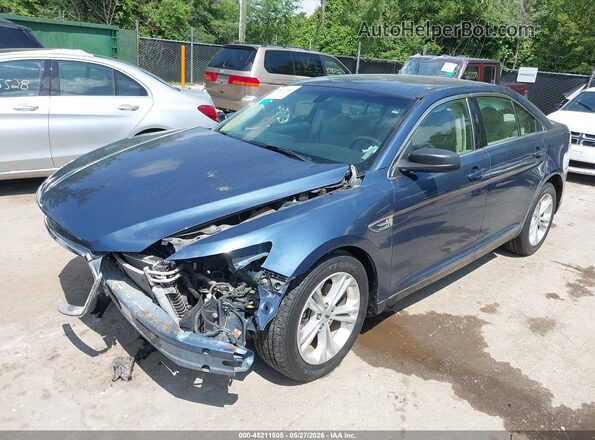 1FAHP2D87JG109239 2018 FORD TAURUS Blue Vista tres cuartos delantera izquierda