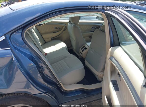 1FAHP2D87JG109239 2018 FORD TAURUS Blue Vista de la etiqueta del VIN