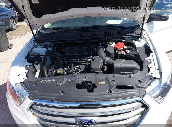 1FAHP2D87JG134402 2018 FORD TAURUS White უკანა ხედი