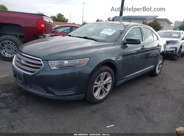 1FAHP2D89GG132594 2016 FORD TAURUS Blue წინა მარცხენა ხედი სამი მეოთხედიდან