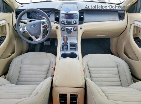 1FAHP2D89GG147189 2016 FORD TAURUS Серебряный Вид панели приборов