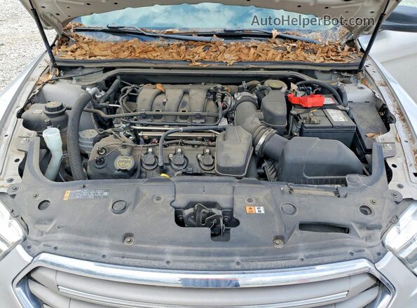 1FAHP2D89GG147189 2016 FORD TAURUS Серебряный Вид задней части салона