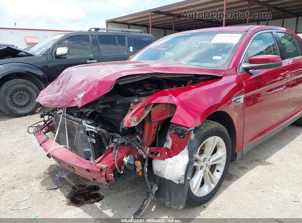 1FAHP2E83GG146599 2016 FORD TAURUS Red წინა ხედი