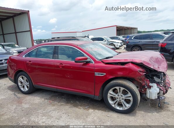 1FAHP2E83GG146599 2016 FORD TAURUS Red უკანა სალონის ხედი