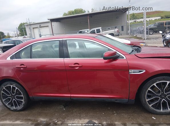 1FAHP2E83JG102951 2018 FORD TAURUS Темно-бордовый Вид задней части салона