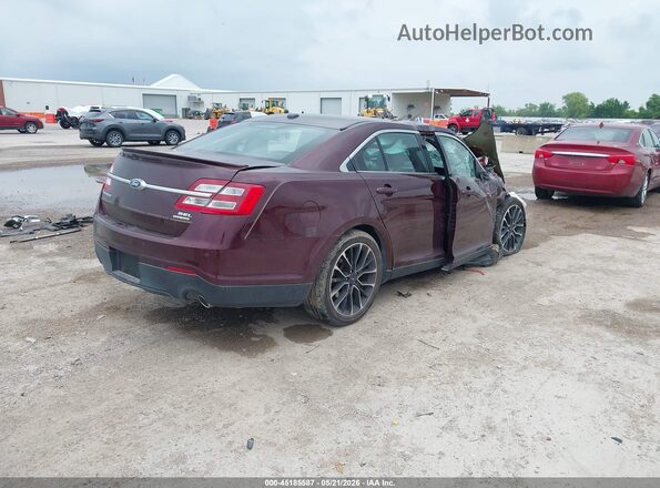 1FAHP2E83JG111892 2018 FORD TAURUS Purple Rear right
