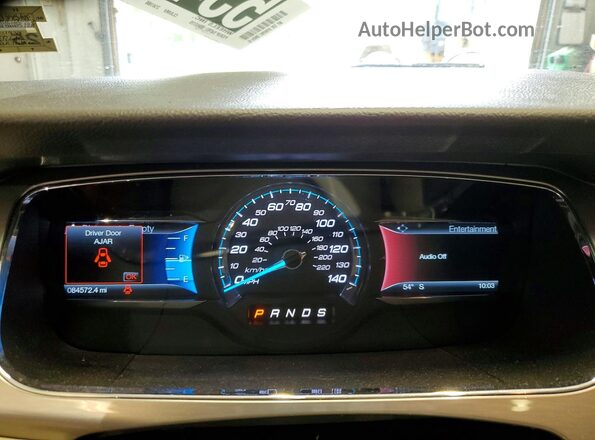 1FAHP2E85KG100202 2019 FORD TAURUS Gray Widok zestawu wskaźników