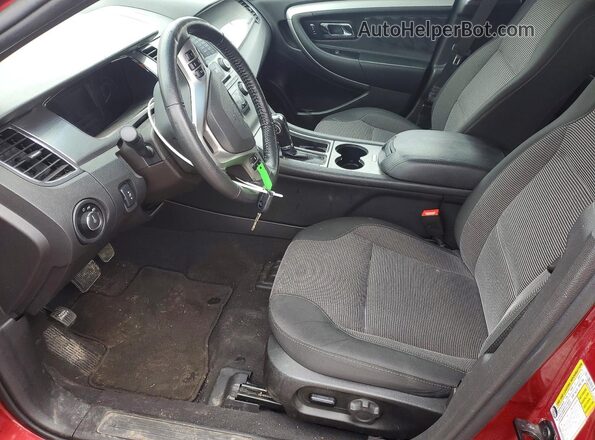 1FAHP2E85KG100541 2019 FORD TAURUS Red 
