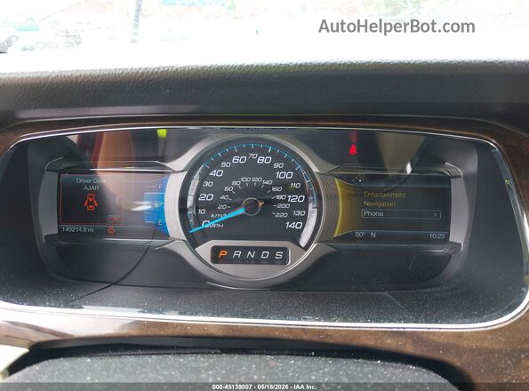 1FAHP2F82HG127901 2017 FORD TAURUS Красный Вид задних сидений