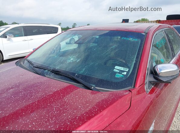 1FAHP2F82HG127901 2017 FORD TAURUS Красный Вид спереди
