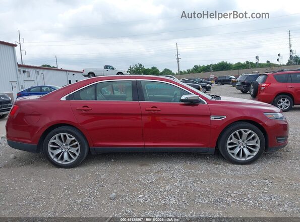 1FAHP2F82HG127901 2017 FORD TAURUS Красный Вид задней части салона