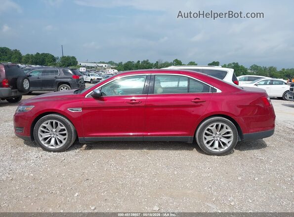 1FAHP2F82HG127901 2017 FORD TAURUS Красный Панорамный вид салона 360°