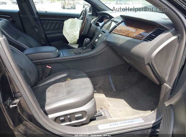 1FAHP2F87GG108792 2016 FORD TAURUS Черный Вид салона спереди