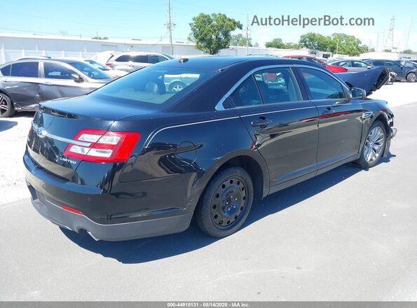 1FAHP2F87GG108792 2016 FORD TAURUS Черный Задняя правая четверть