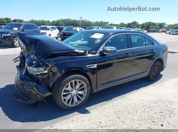 1FAHP2F87GG108792 2016 FORD TAURUS Черный Передняя левая четверть