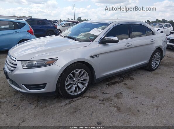 1FAHP2F89HG114983 2017 FORD TAURUS Silver Առջևի ձախ երեք քառորդ տեսարան