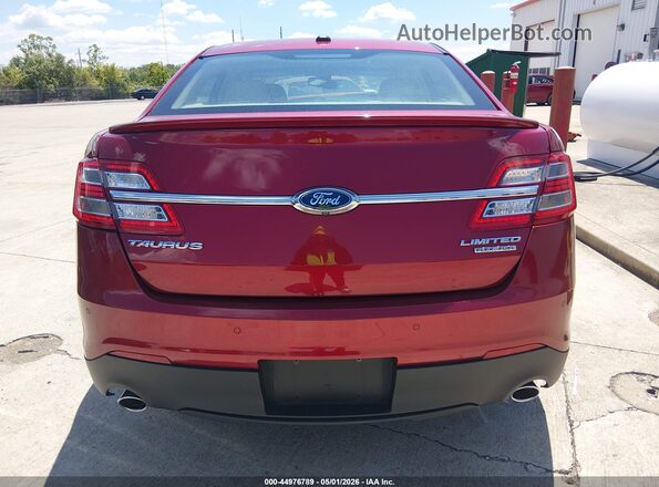 1FAHP2F89JG134768 2018 FORD TAURUS Red 
