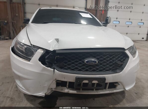 1FAHP2MK1GG109984 2016 FORD POLICE INTERCEPTOR White Դիմացի տեսք