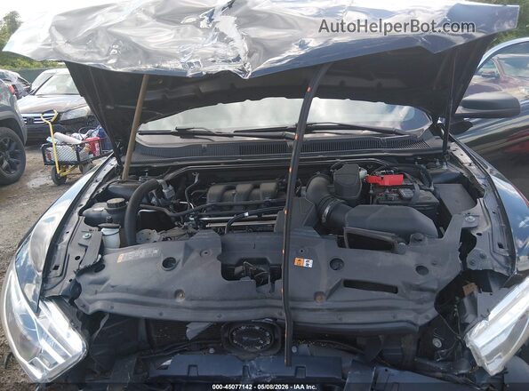 1FAHP2MK1GG122525 2016 FORD POLICE INTERCEPTOR Black Вид ззаду