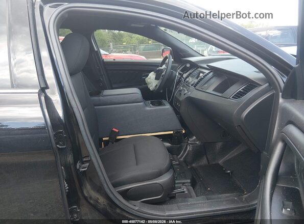 1FAHP2MK1GG122525 2016 FORD POLICE INTERCEPTOR Black Вид салону спереду