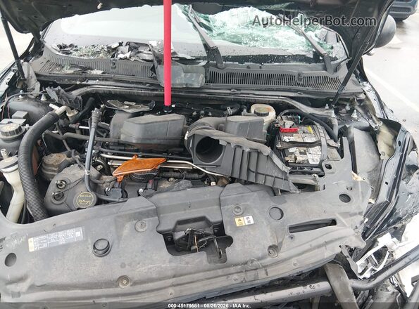 1FAHP2MK2GG137096 2016 FORD POLICE INTERCEPTOR Black უკანა ხედი