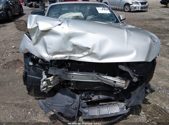 1FATP8EM0G5318383 2016 FORD MUSTANG Silver Front view