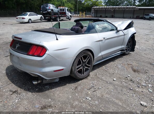 1FATP8EM0G5318383 2016 FORD MUSTANG Silver Rear right