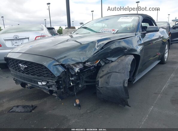 1FATP8EM2G5318210 2016 FORD MUSTANG Gray Դիմացի տեսք