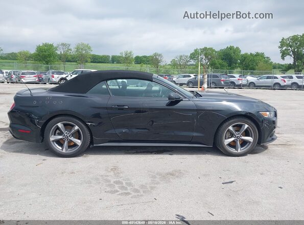 1FATP8EM5G5311834 2016 FORD MUSTANG Black წინა ხედი