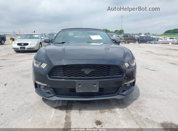 1FATP8EM5G5311834 2016 FORD MUSTANG Black ხელსაწყოთა პანელის ხედი