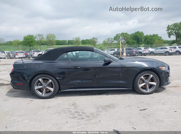 1FATP8EM5G5311834 2016 FORD MUSTANG Black უკანა სალონის ხედი