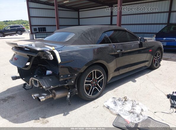 1FATP8FF3K5179648 2019 FORD MUSTANG Black უკანა მარჯვენა