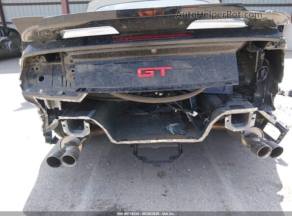 1FATP8FF3K5179648 2019 FORD MUSTANG Black წინა ხედი