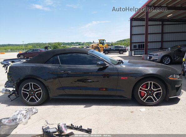 1FATP8FF3K5179648 2019 FORD MUSTANG Black სალონის 360-გრადუსიანი ხედი