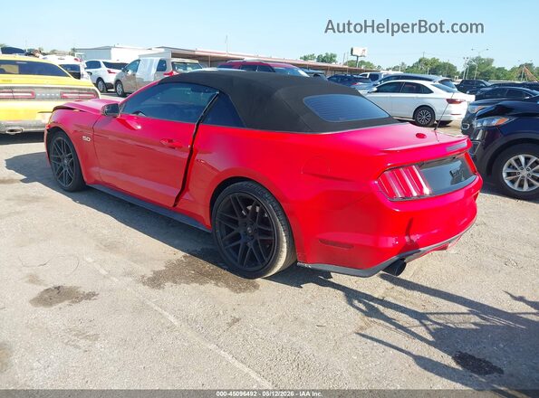1FATP8FF8H5218453 2017 FORD MUSTANG Red Задня ліва чверть