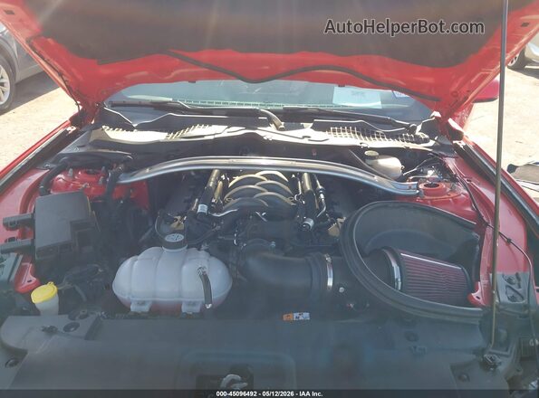 1FATP8FF8H5218453 2017 FORD MUSTANG Red Вид ззаду