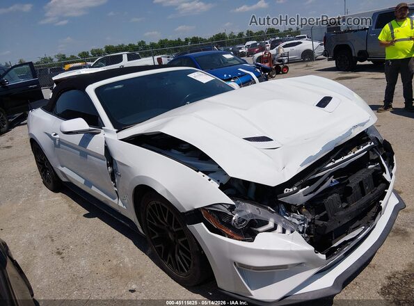 1FATP8FFXK5149420 2019 FORD MUSTANG White Սալոնի 360 աստիճան տեսք