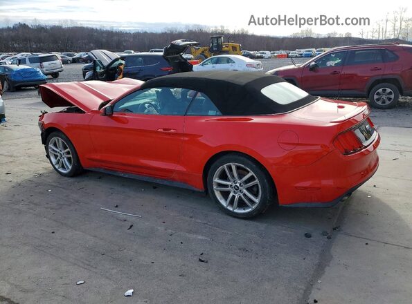 1FATP8UH0H5343550 2017 FORD MUSTANG Red Tył lewy