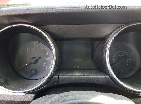 1FATP8UH0H5343550 2017 FORD MUSTANG Red Widok zestawu wskaźników