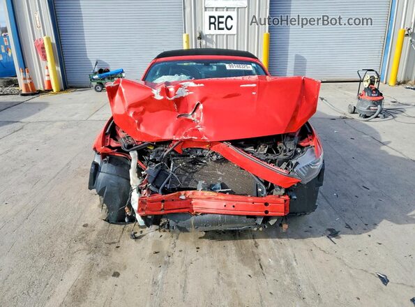 1FATP8UH0H5343550 2017 FORD MUSTANG Red Widok z przodu