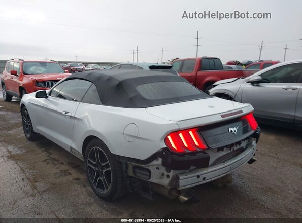 1FATP8UH0L5137539 2020 FORD MUSTANG White Rear left