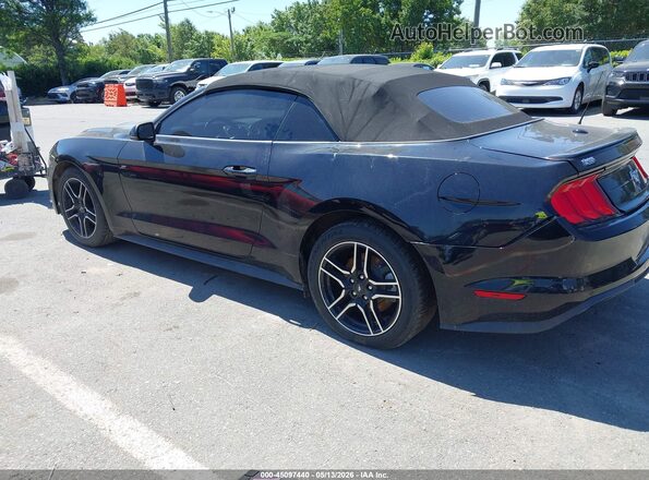 1FATP8UH2K5162246 2019 FORD MUSTANG Black 