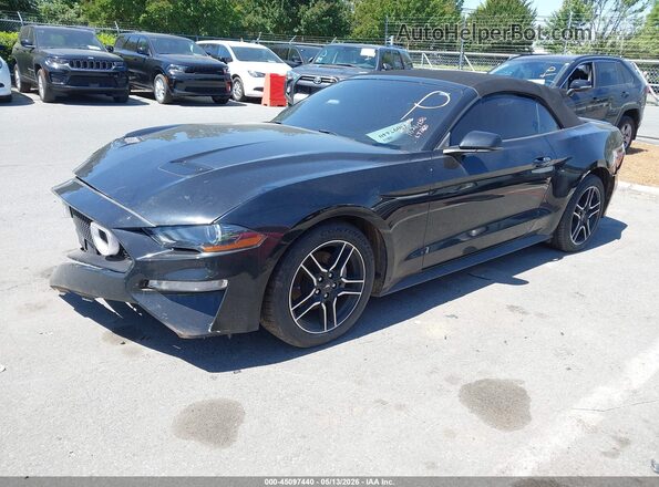 1FATP8UH2K5162246 2019 FORD MUSTANG Black 